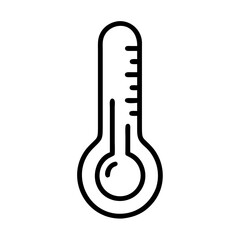 Thermometer vector illustration isolated on white background