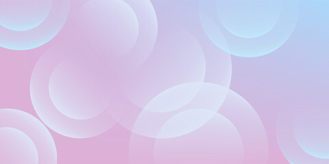 abstract background .blue and pink gradation. circle effect style. modern minimalist.eps 10