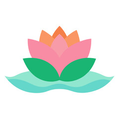 lotus flower vector