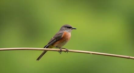 Fototapeta premium Close up of a beautiful bird perched on branch wildlife photography birdwatching nature ornithology outdoor