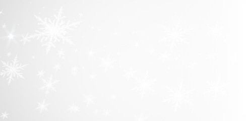 Festive Snowflakes Overlay PNG with a Transparent Background, Perfect for Stunning Holiday Photo Designs