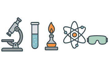 Essential science laboratory equipment and research tools for educational experiments and scientific discovery