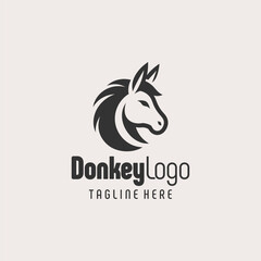 Refined Donkey Mark Logo Design