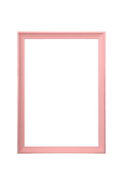 Vintage pink frame  white or PNG background, rectangle photo frame idea, basic, vector, HD, quality, design pattern, vintage pink rectangle.