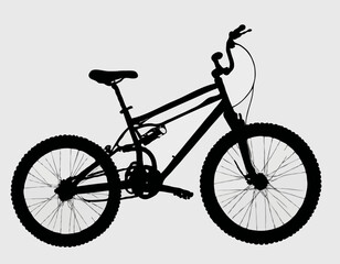 Mountain bike silhouette stock illustration Bundle, in silhouette, Mountain bike Lover vector graphic design, Mountains bike vector, Mountain bike silhouette