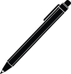  mechanical pencil silver on white.eps