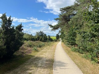 Bicycle path around Lemelerberg