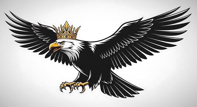 Eagle With Crown.