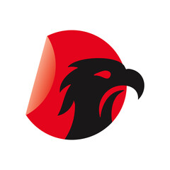 Eagle Head Logo Design Vector