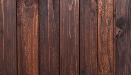Naklejka premium Dark brown vertical wood plank texture