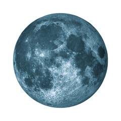 Full Moon with glow,  Elements of this image furnished by NASA , png isolated background,