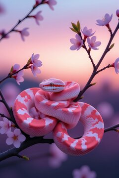cherry blossom branch