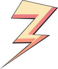 Retro Lightning Element