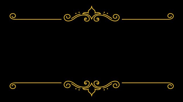 vintage art deco frame background