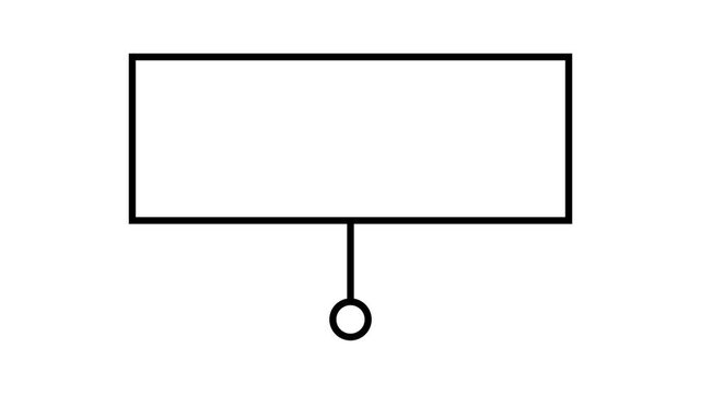 simple lower third modern element