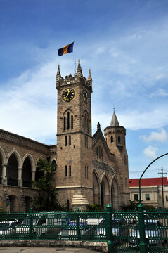 Barbados island parlament building
