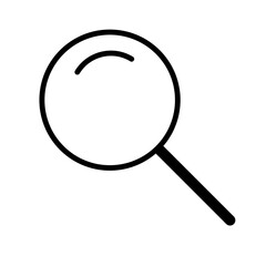 vector magnifying glass icon search 