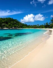 Fototapeta premium Tropical beach paradise (17)