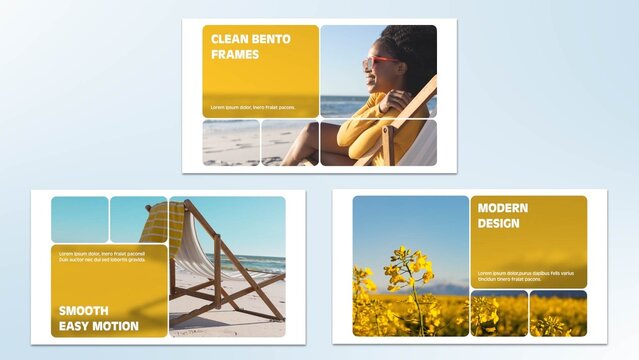 Clean Bento Frames