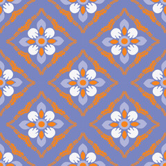 Geometric seamless pattern designed for background, decoration, fabric, clothing.