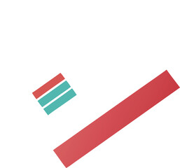 Minimalist floating business card mockup vector clean style for business branding