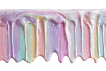 Sweet Surreal Horizon – Dripping Melted Candy Landscape Art