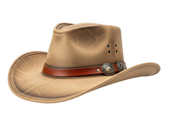 Cowboy hat isolated on transparent background