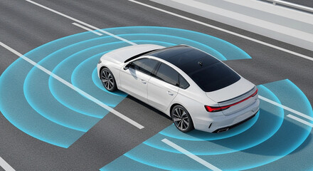 Autonomous Driving Car with Sensor Technology