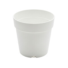 Modern White Plant Pot Garden Container Gardening Decor Indoor Outdoor Container Garden Design on transparent background
