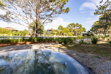 casa de verano con piscina 