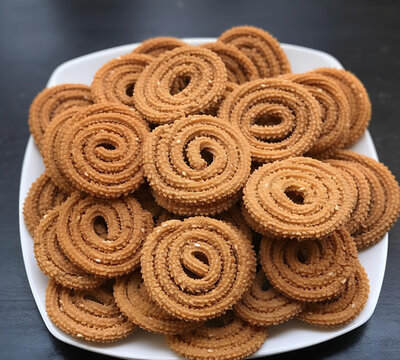 Delicious spiral chakali perfect for Diwali faral gifting traditions
