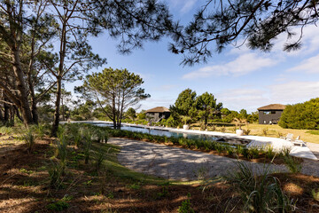 casa de verano con piscina 