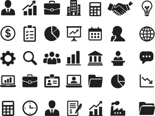 Business and Corporate Concept with Office, Finance, and Teamwork