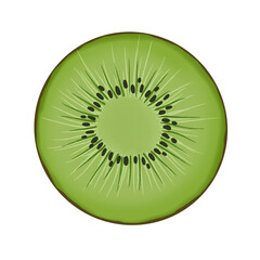 Cute kiwi hand drawing illustration