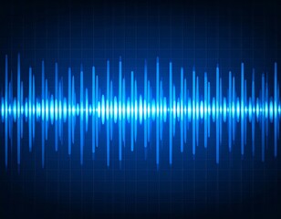 Abstract sound wave graphic (2)