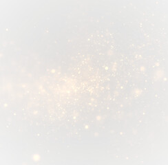 Golden glowing sparkle PNG with shimmering particles and elegant glitter background ideal for Christmas celebration festive design or winter holiday card