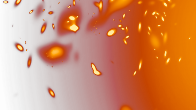 Floating embers sparks background PNG transparent. Opacity or screen mode usage for overlay