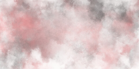 Hand painter colors watercolor stain texture abstract color pink texture background on white surface. Grunge and textured banner with free copy space. Modern Red Pink Watercolor.	
