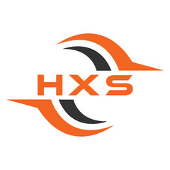 HXS letter design. HXS letter technology logo design. HXS Monogram logo design for an entrepreneur and business.