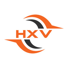 HXV letter design. HXV letter technology logo design. HXV Monogram logo design for an entrepreneur and business.