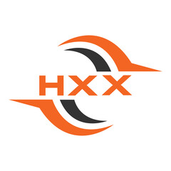 HXX letter design. HXX letter technology logo design. HXX Monogram logo design for an entrepreneur and business.