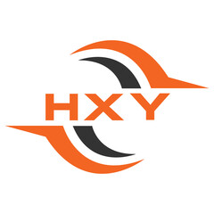 HXY letter design. HXY letter technology logo design. HXY Monogram logo design for an entrepreneur and business.