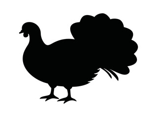 Simple black and white silhouette of a t letterform vector graphic Vector