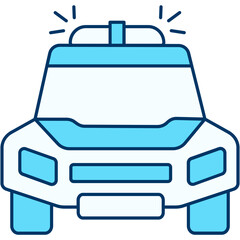 Police Vehicle Icon