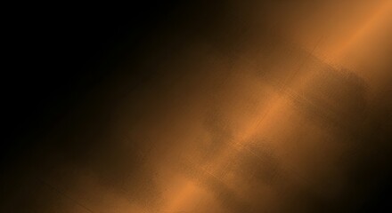Luxurious brushed copper texture with subtle scratches and dramatic light gradient, perfect for...