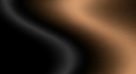 Luxurious flowing fabric texture with elegant gradient from deep black to warm copper, perfect for...