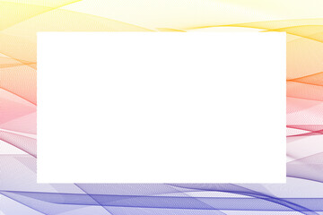 Abstract Lines Frame Background