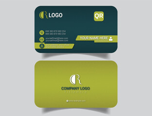 Stylish Horizontal Business Card with Professional Branding
