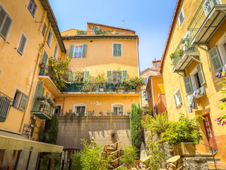 View of Villefranche-sur-Mer, French Riviera