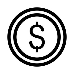 dollar symbol icon